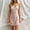 Beige, variant on Women's Lace Bust V Neck Silky Satin Mini Slip Nightgown, Adjustable Spaghetti Strap Backless Ice Silk Sleep Dress for Honeymoon Loungewear Beige XL(XL)