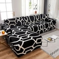 thumbnail image 2 of Elastic Sofa Cover for Living Room Geometric Couch Cover Pets Corner L Shaped Chaise Longue Sofa Slipcover Cushion Cove Home, 2 of 7