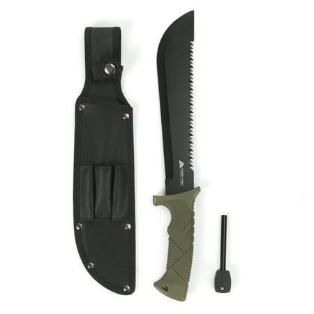 Ozark Trail 10 Machete with Saw Teeth Fire Starter Model 89031
