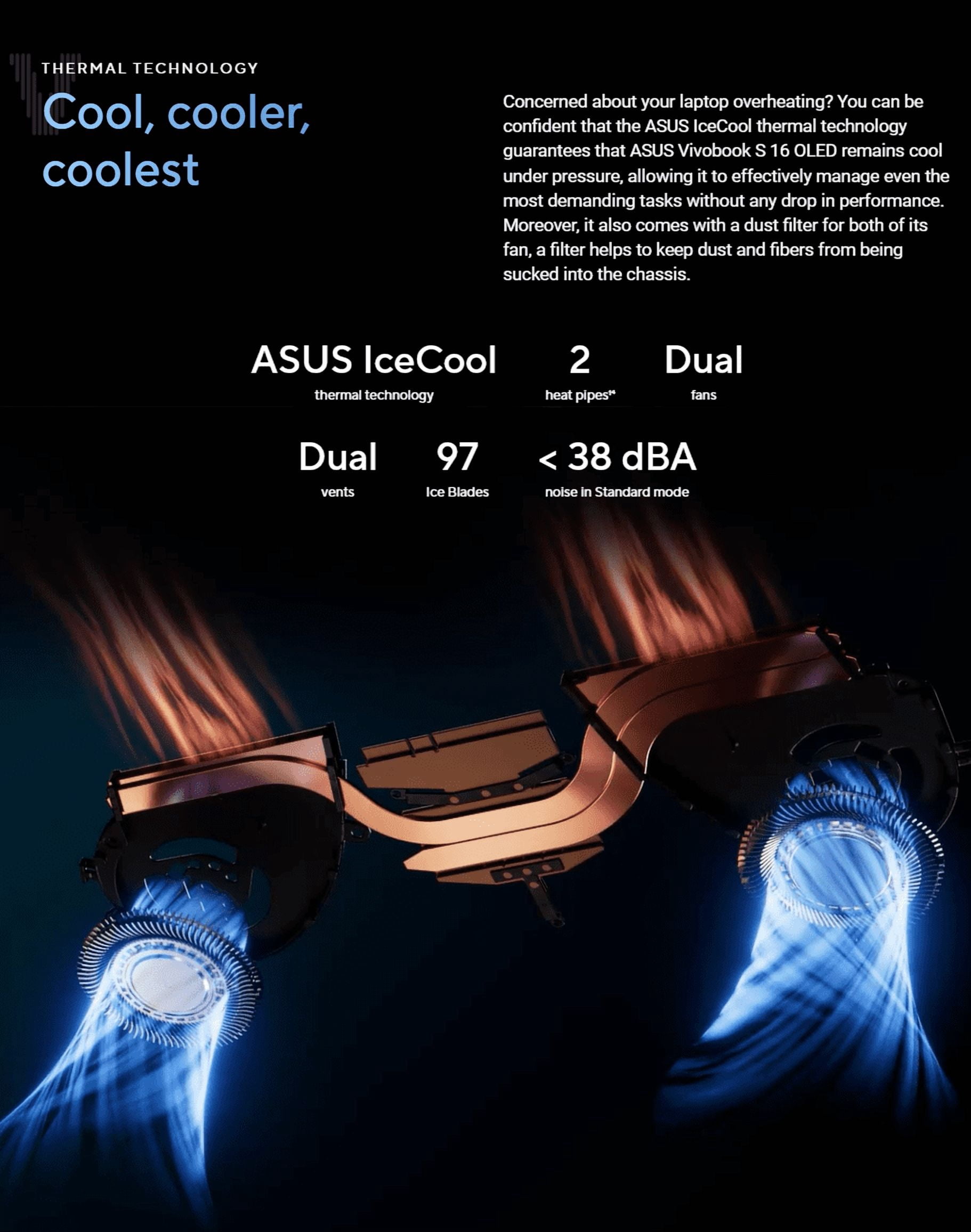 ASUS Vivobook 16" OLED WQXGA+(2880x1800) Slim Laptop, Intel Core Ultra9 285H, Wi-Fi 7, RGB Backlit KB, 2x Thunderbolt 4, FHD Webcam, win11, Wireless Mouse