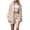Z-Khaki200, variant on JIAYUE Women 2 Piece Outfits Sets Long Sleeve Casual Lapel Spring Summer Fall Everyday Wear Button Down Shirt With Comfortable Shorts Loungewear Female Breathable Clothing Set