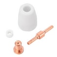 thumbnail image 4 of KAKOWELY Plasma Cutter Consumable 30pcs 40A Plasma Cutter Machine Consumables Accessories Electrode Tip Nozzle Kit1.18"X0.67"X0.67", 4 of 4