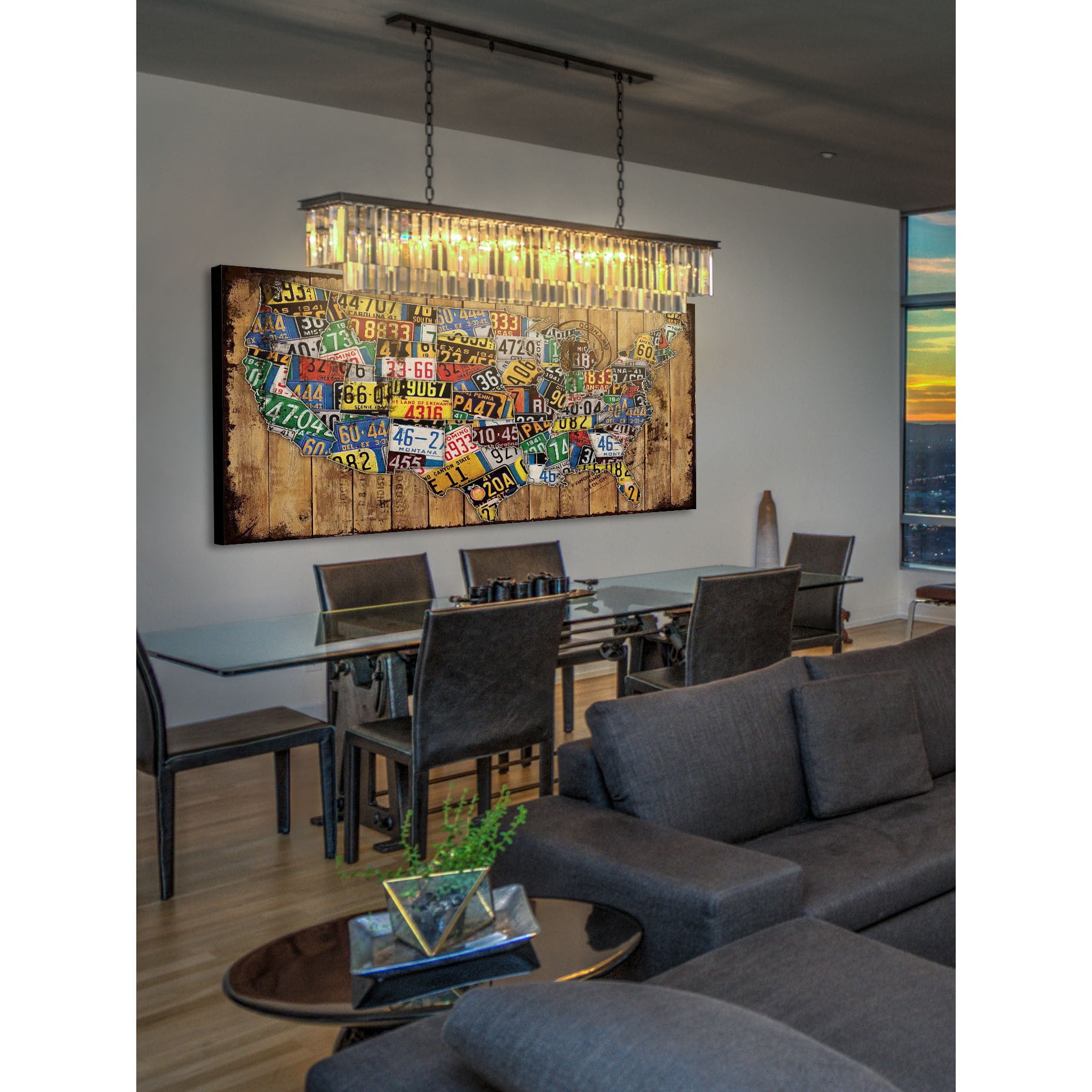Marmont Hill Inc Marmont Hill - Classic Plates Painting Print on Canvas