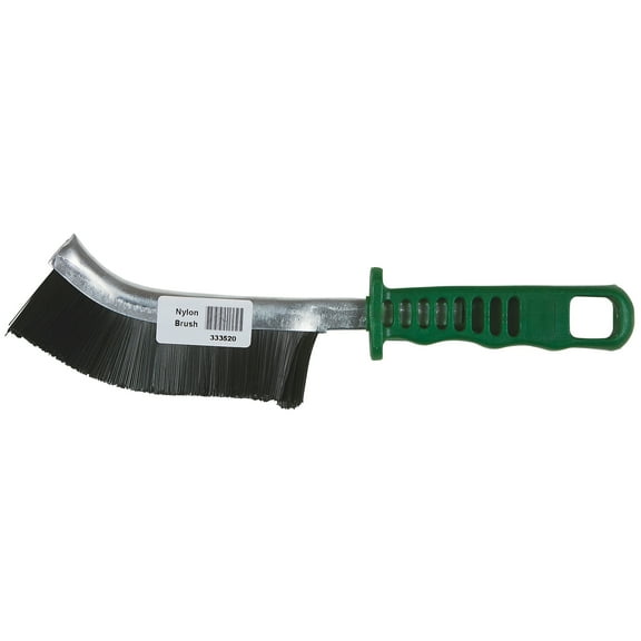 Klutch Nylon Scratch Brush, 10in.L