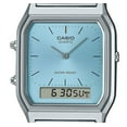 thumbnail image 3 of Casio Vintage Analog Digital Turquoise Blue Dial Quartz AQ-230A-2A1 Women's Watch, 3 of 3