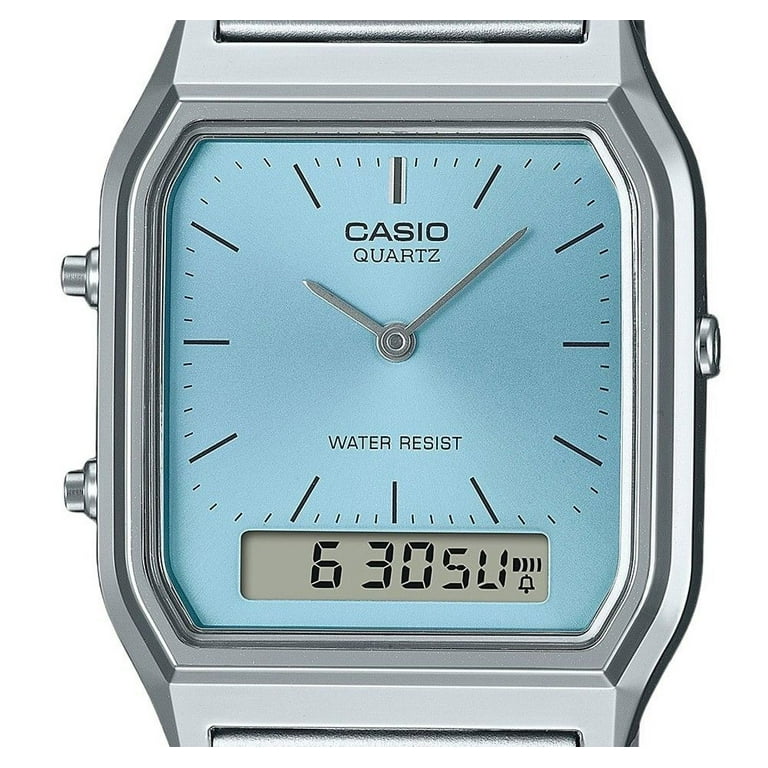 Casio Vintage Women's Watch, Analog Digital Blue Dial Casio Vintage Women's Watch, Analog Digital Blue Dial