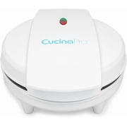 Cucina Pro Waffle Cone and Bowl Maker for Homemade Ice Cream Cones - Includes Shaper Roller & Bowl Press - Electric Nonstick Waffler Iron Machine