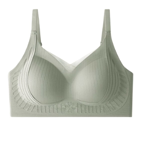 Tsesme Seamless Bras for Women Push up Deep V-Neck Padded Everyday Bralettes Wireless Comfy Support Bra