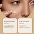 thumbnail image 3 of WIFKLSIIPG Concealer Little Gold Tube Foundation Concealer Foundation Soft Focus Concealer Moisturizing Foundation Non Sticking Powder for Long Lasting Makeup 30ml, 3 of 3