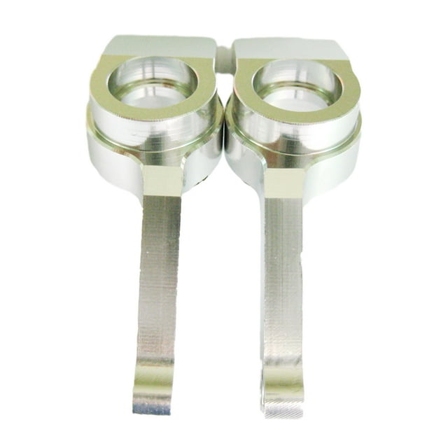 fastboy Porte-moyeu Arrière RCGOFOLLOW Résistant à l'Usure pour 1/10 FS 51806 hors Route RC Hop-ups Argent