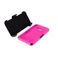 thumbnail image 2 of for Samsung Galaxy J7 Prime On Nxt G610 Case Phone Case Belt Clip Holster Double 2 Kickstands Hybrid Shock Guard Bumper Cover Pink, 2 of 4