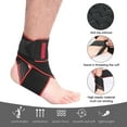 thumbnail image 3 of Dinheiro 1 par de vendajes deportivos protección de tobillo de silicona protección antideslizante tobillo hombres y mujeres, 3 of 5