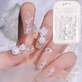 thumbnail image 6 of Limei Practical Flower Nail Stud Vibrant Color for Women High Simulation, 6 of 7