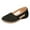 Black, variant on Closed Toe Hollow Wedge Sandals 2025 Summer Women Orthopedic Dressy Footwear