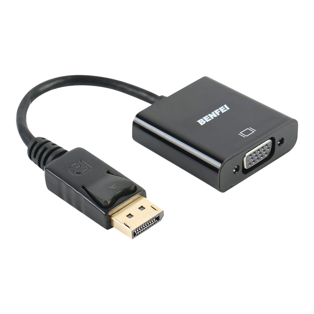DisplayPort to VGA, Benfei GoldPlated DP to VGA Adapter (Male to