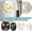 Black, variant on Wireless Doorbell, Cute Owl Doorbell, Long Range Wireless Driveway Alarm, Extra Plug-in Receiver, Weather Resistant Motion Sensor&Detector-DIY Security Alert-Monitor&Protect Outdoor/Indoor Property