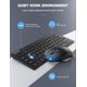 thumbnail image 5 of TECKNET Wireless Keyboard and  Combo, Mini Cordless Computer Keyboard and  Set 2.4GHz, Silent Adjustable 1600 DPI, Quiet Click, Lag-Free for Computer, Laptop, PC, Windows, , Chrome OS, 5 of 8