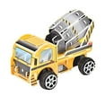 thumbnail image 2 of Hbdhejl 3D Stereo Diy Pull Back Inertial Engineering Car Assembly Model Children'S Toys Parent Child Interaction, 2 of 5