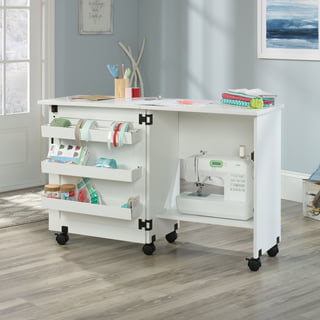Height Adjustable Craft Table with Storage Shelves, Mobile Folding Cutting  Table for Home Office Sewing Room Craft Room - On Sale - Bed Bath & Beyond  - 39211642