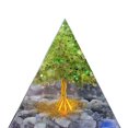thumbnail image 4 of Molde piramidal para reunir riqueza, prosperidad, peridoto, gema curativa, resina, escritorio, oficina, 4 of 7