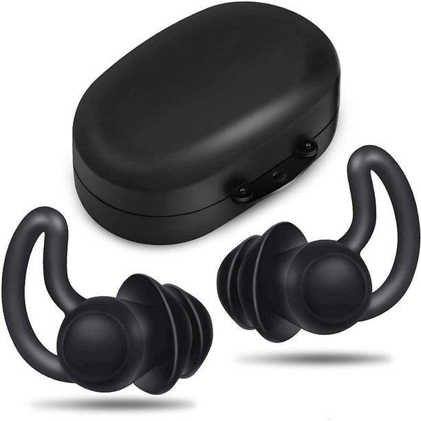 tapones para los oídos para dormir con cancelación de ruido, tapones de silicona ultra cómodos con reducción de ruido para dormir, ronquidos, carreras, tiro, viajes, conciertos