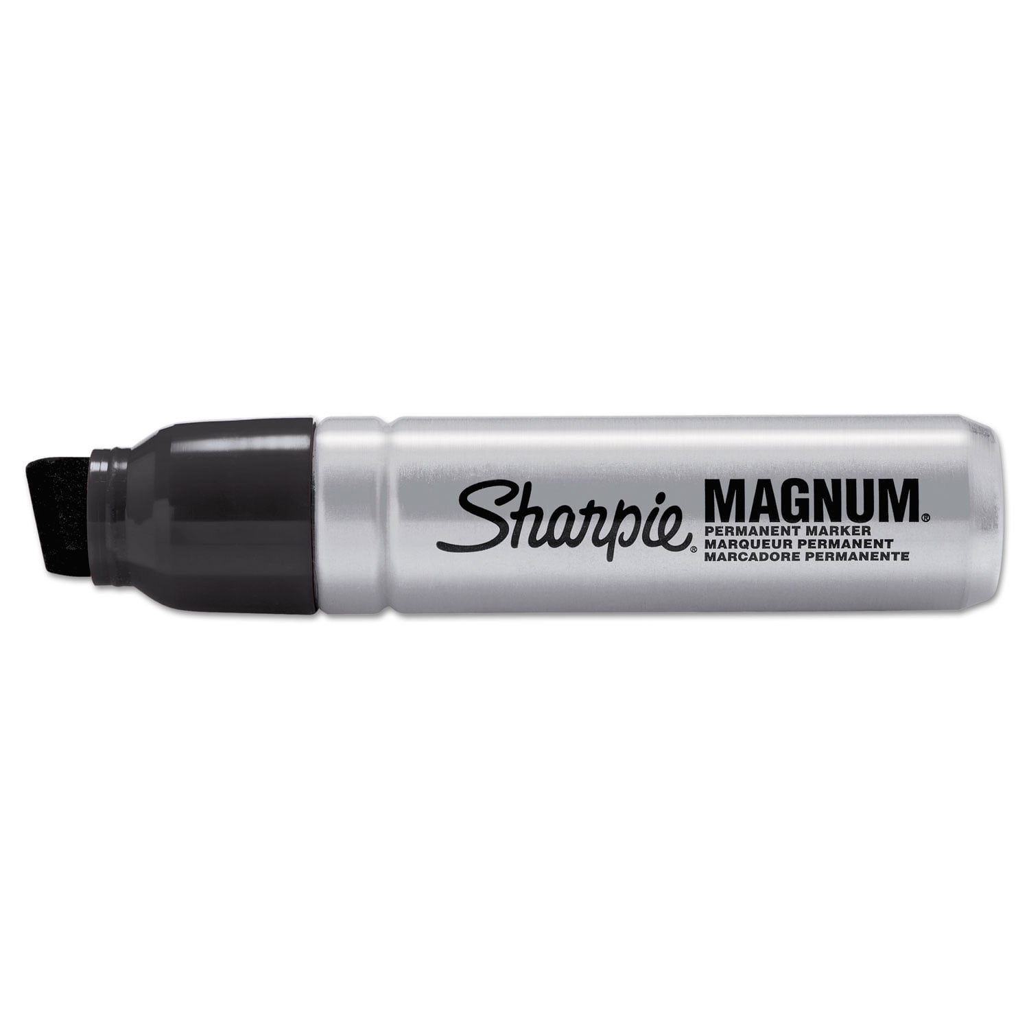 Magnum Permanent Marker, Broad Chisel Tip, Black | Bundle of 5 Each