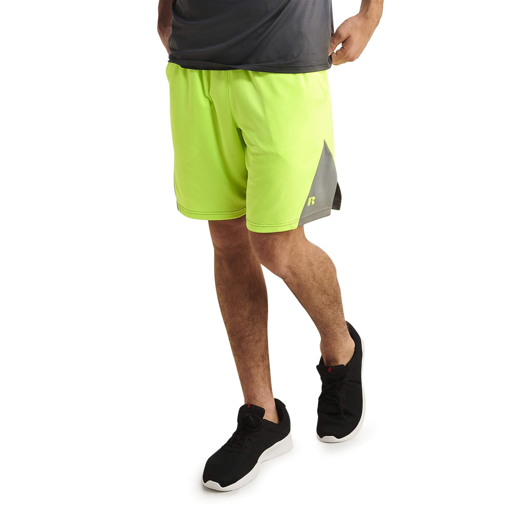 russell shorts with zipper pockets