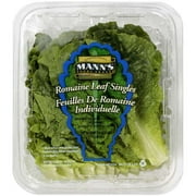 Manns Packing Manss Romaine Leaf Singles, 6 oz