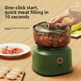 thumbnail image 2 of Multifunctional meat grinder, wireless electric cooking machine, household kitchen garlic masher, baby food supplement machine, stainless steel cutter head, 350ml capacity, removable and washable., 2 of 8