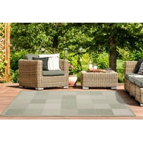 United Weavers Mali Dabeda Contemporary Geometric Area Rug, Green, 7'10" x 10'6"