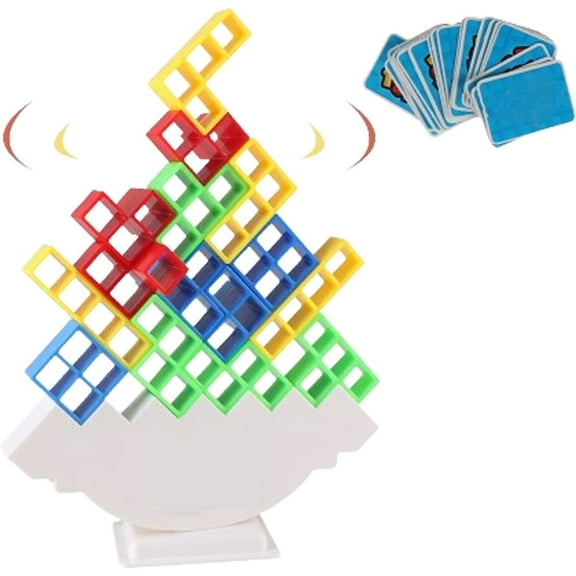 Yamajifactory Game, Yamaji Factory Balance Game, Stacking Blocks Tower Balance Game (32pcs)