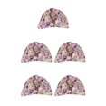 thumbnail image 1 of Billuyoard Gorros de baño para el cabello con estampado de flores, gorro elástico reutilizable impermeable para mujeres y niñas, suministros de peluquero Type2 NO2 Billuyoard CBP389155, 1 of 6