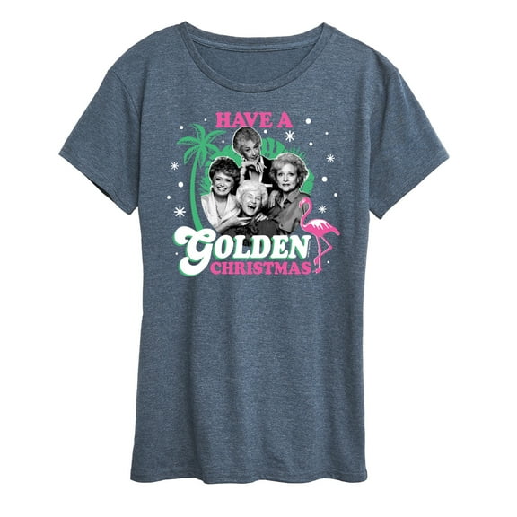 Golden Girls - Have A Golden Christmas - Women's Short Sleeve Graphic T-Shirt