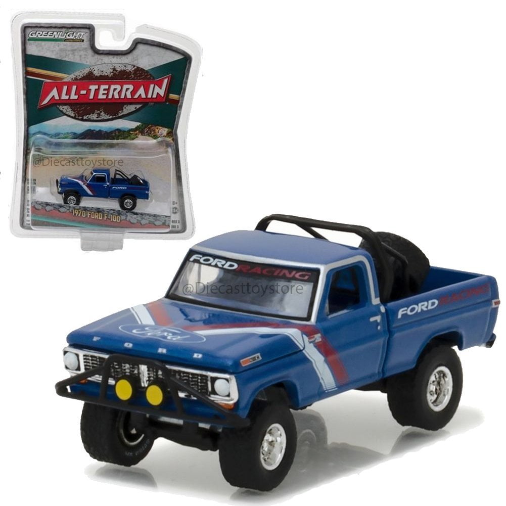 New 164 ALLTERRAIN SERIES 5 COLLECTION BLUE 1970 FORD F100 Diecast