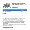 thumbnail image 2 of Idle Control Valve - Compatible with 1996 - 2002 Toyota 4Runner 3.4L V6 1997 1998 1999 2000 2001, 2 of 2