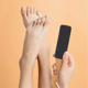 thumbnail image 5 of 2 Pieces Foot File Callus Remover Heel Grater Wooden Handle Foot Scrubber Pedicure File Foot Filer, 5 of 5