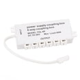 thumbnail image 2 of Electrical Power Cord Connection Box, LED Splitter Box Heat Dissipation Easy Installation 5-48V  for Home, 2 of 7