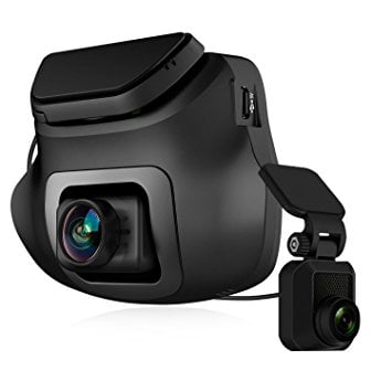 Z-EDGE S3 Dual Ultra HD 1440P Front & 1080P Rear 150 Degree Wide Angle Dual Lens Dash Cam.Dashboard Camera with G-Sensor, WDR, 16GB card