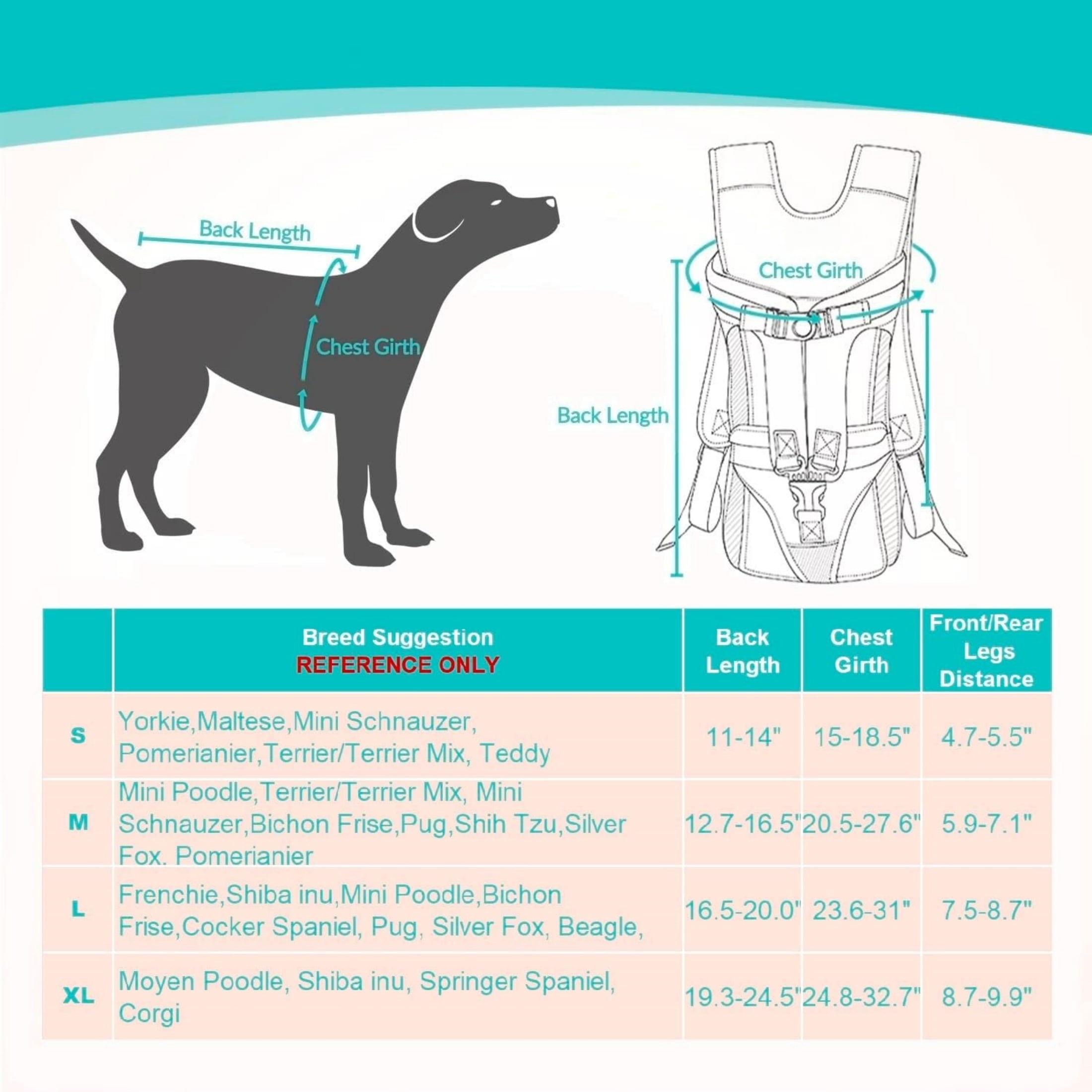 Newborn Brand Pet Front Dog Carrier Backpacks Adjustable For Hiking Cycling