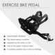 thumbnail image 3 of Spinning Bike Pedal Aluminum Alloy Spd Pedal With Toe Clips & Cleats Bicycle Accessories For Spin Bike Exercise Bikes, 3 of 5