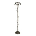 thumbnail image 3 of 58" High Green Tiffany Pond Lily 3 Light Floor Lamp, 3 of 7