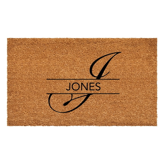 Calloway Mills 110871729 Jones Personalized Doormats 17" x 29"