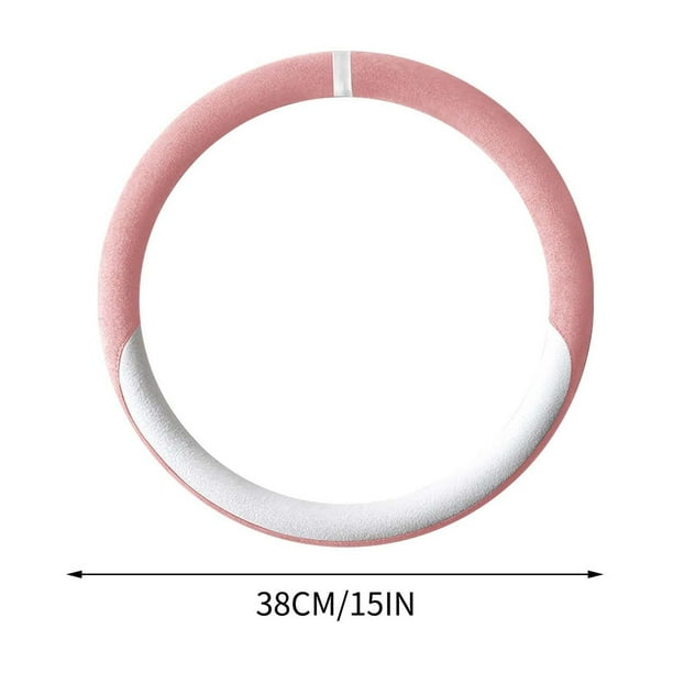 Funda para volante, accesorios para coche, funda para volante con forro protector de cuero resistente al sudor, transpirable, accesorios para camión, accesorios para coche para hombre, herramientas au