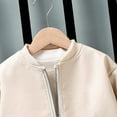 thumbnail image 6 of KYAIGUO Kids Boys Spring Faux Leather Jackets Coats Toddler Baby Girls Moto Outwears with Zipper for 1-9T, 6 of 9