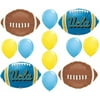 12 pc BALLOON set NEW UCLA football UNIVERSITY party REUNION tailgating COLLEGE