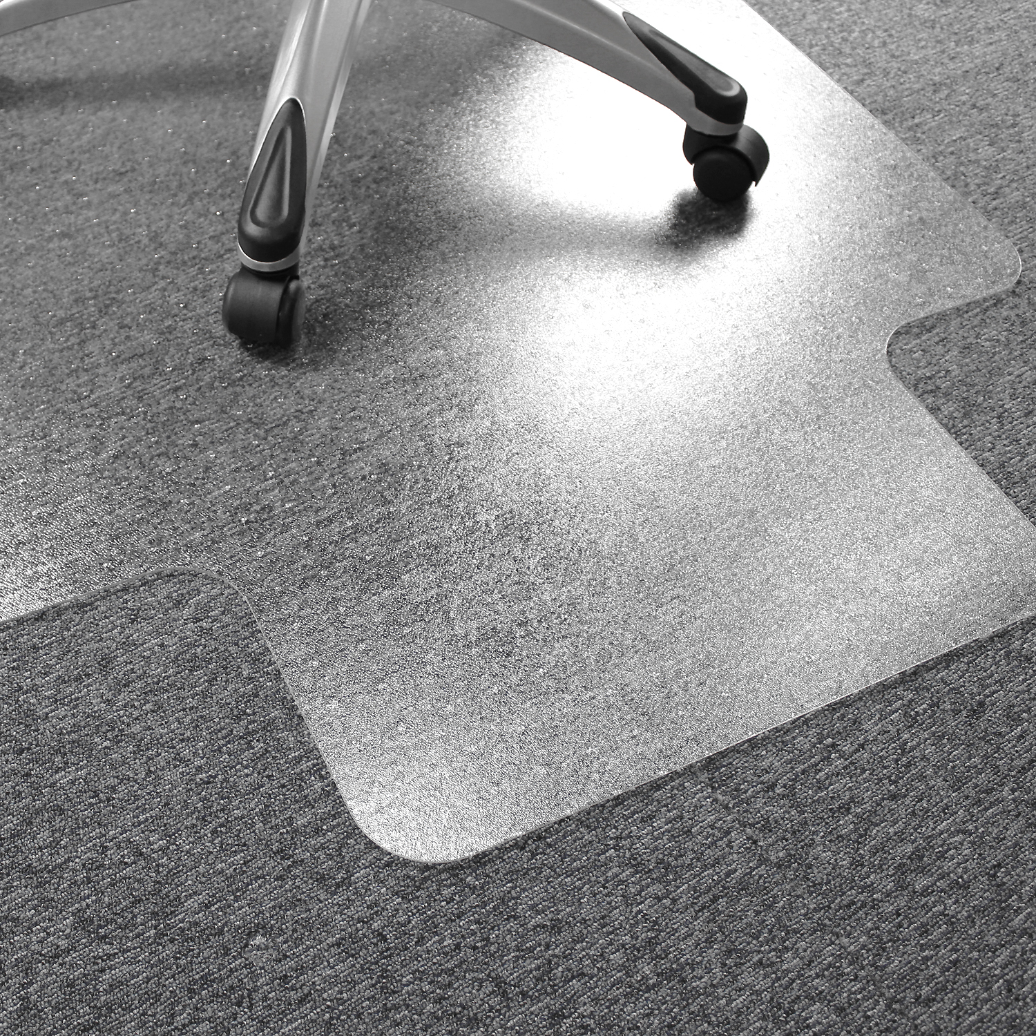 Ultimat® Polycarbonate Lipped Chair Mat for Carpets up to 1/2" - 48 x 53" - image 4 of 13