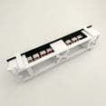 thumbnail image 4 of 8-Port Blank Patch Panel Rack for Optical Fiber Wall Mount Ethernet Cable Bar Keystone- RJ45 Coupler Module, 4 of 9