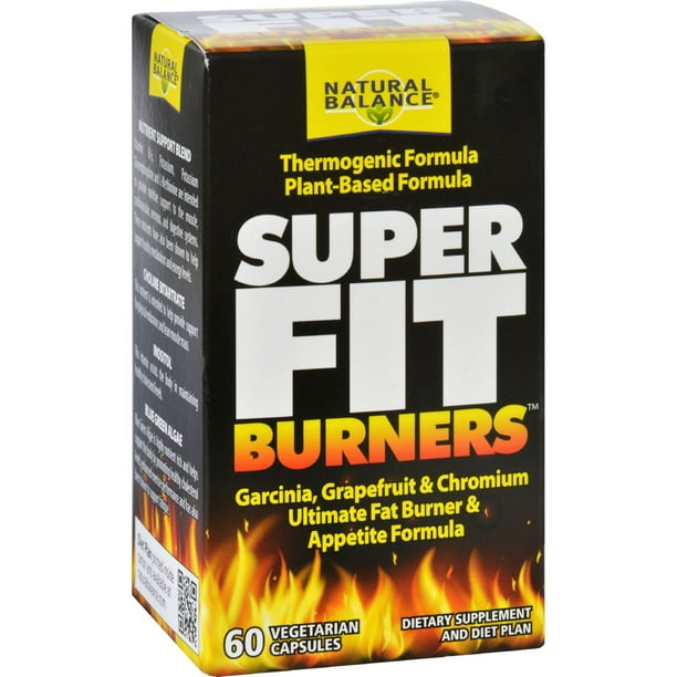 Natural Balance Super Fit Burners Fat Burner & Appetite Supplement