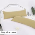 thumbnail image 4 of Unique Bargains Microfiber Body Pillow Cases Silky-Soft Pillowcase Envelope Closure 2pcs, 4 of 9