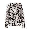 thumbnail image 6 of Hoodies For Women Oversized Winter Cute Sweatshirts Pullover Trendy Fall Clothes, Retro Print Lightweight Design without Pockets for Fall Winter Fashion and Comfort,Khaki,M, 6 of 8
